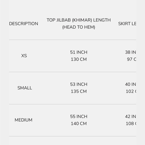 Muslim premium cotton blouse and skirt set from Bazar Al Haya light grey - Picture 8 of 13